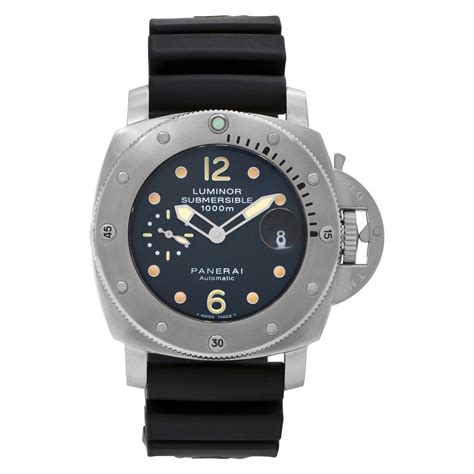 Preowned Panerai Luminor Submersible PAM 243 Stainless